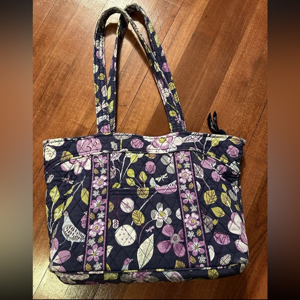Vera Bradley Floral Nightingale Quilted Purse